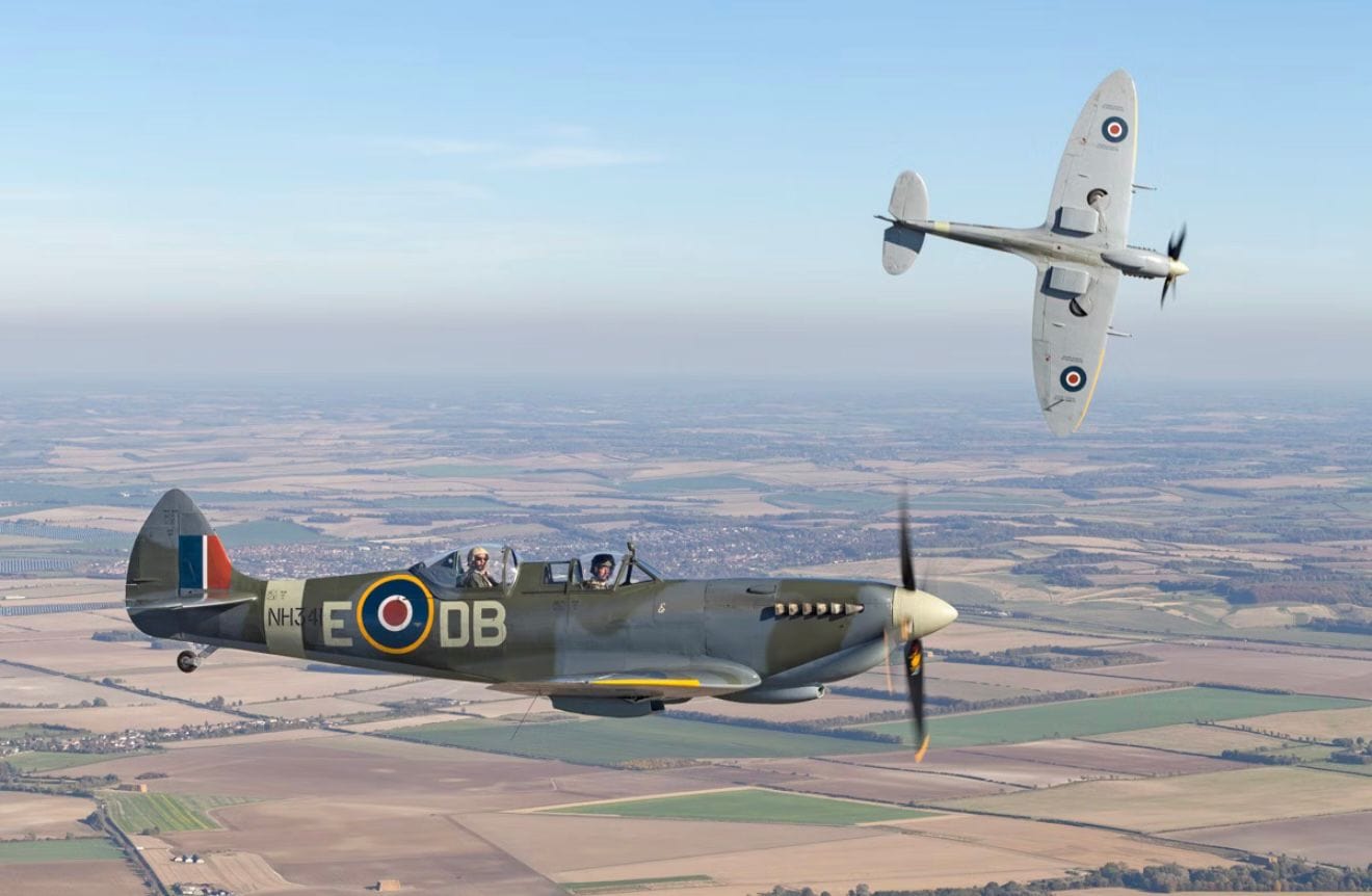 Fly In A Genuine WWII Spitfire
