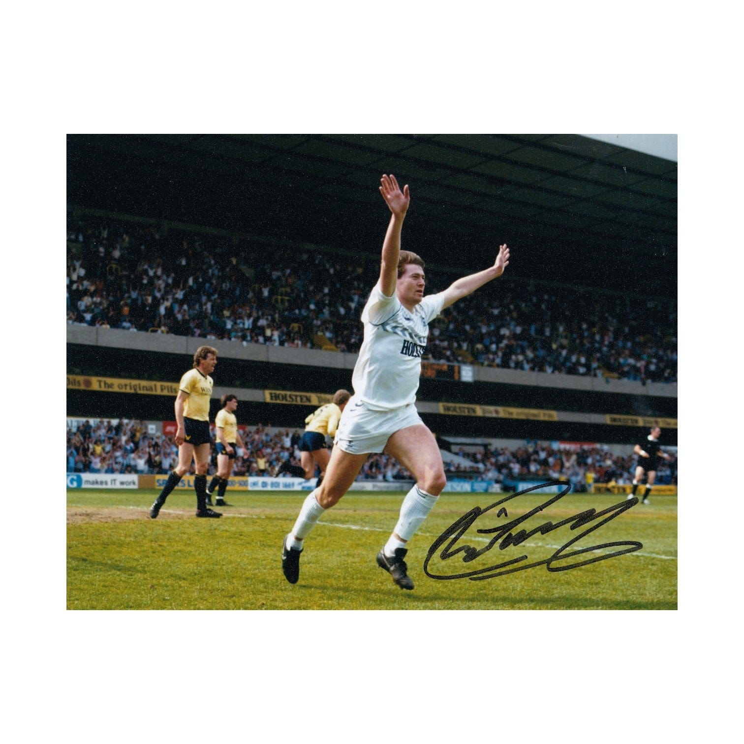 Chris Waddle Tottenham Hotspur Signed Photo
