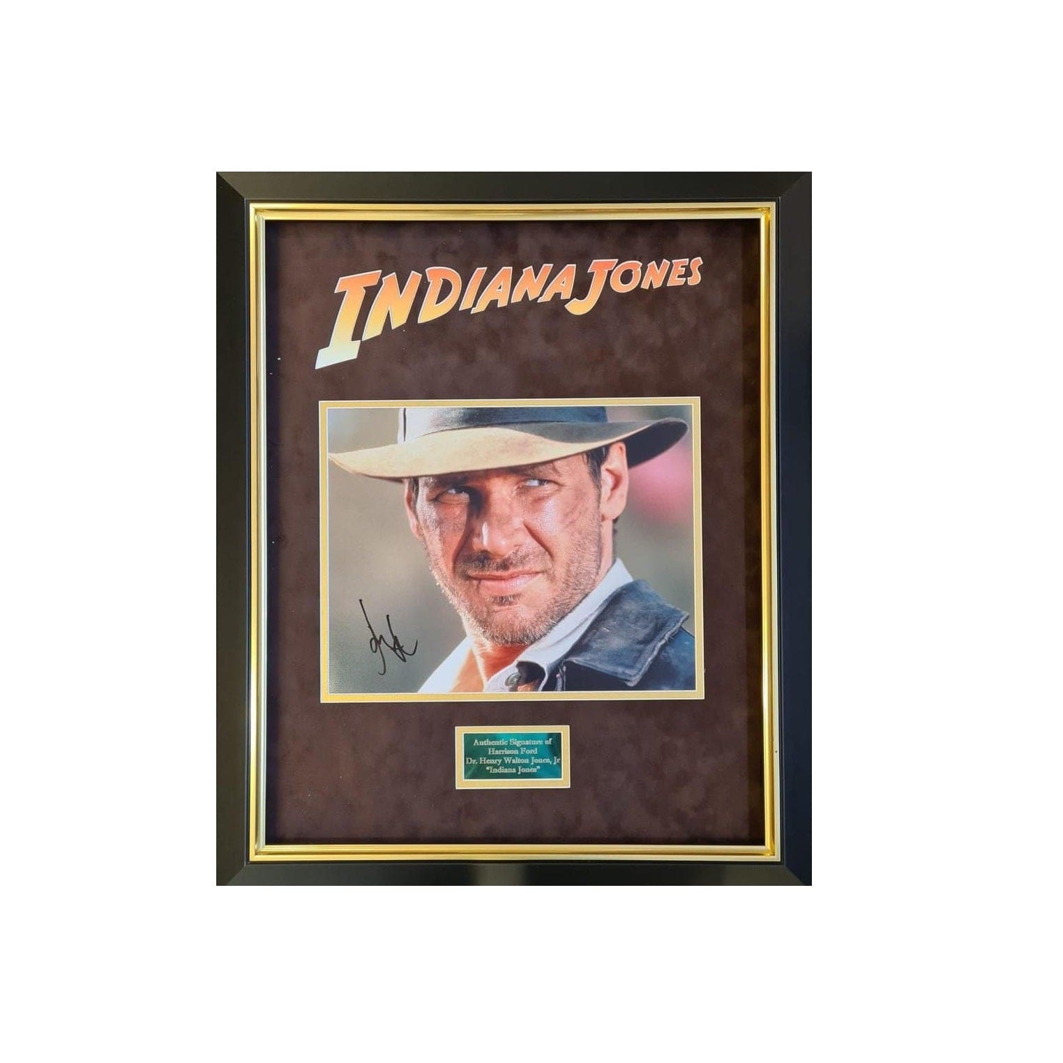 Harrison Ford Signed Display