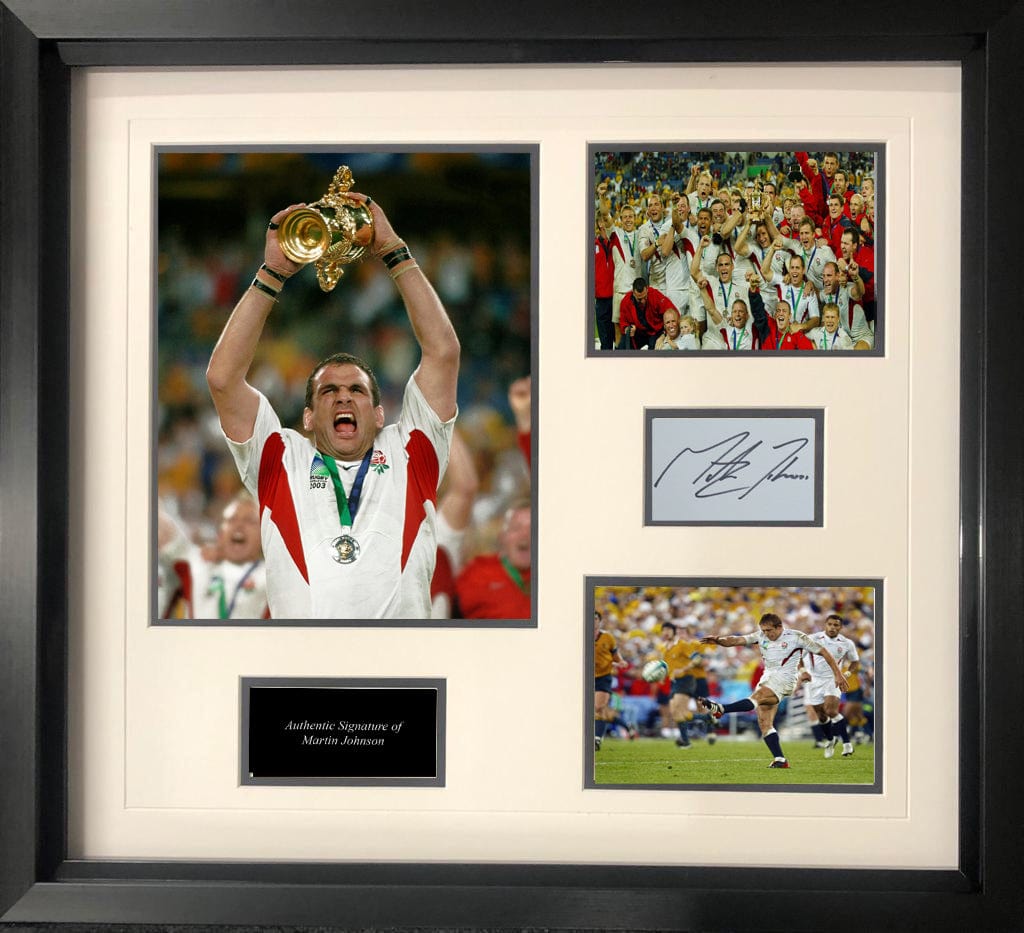 Twickenham Tour for Two Adults at the Allianz Stadium plus a Martin Johnson Signed Display