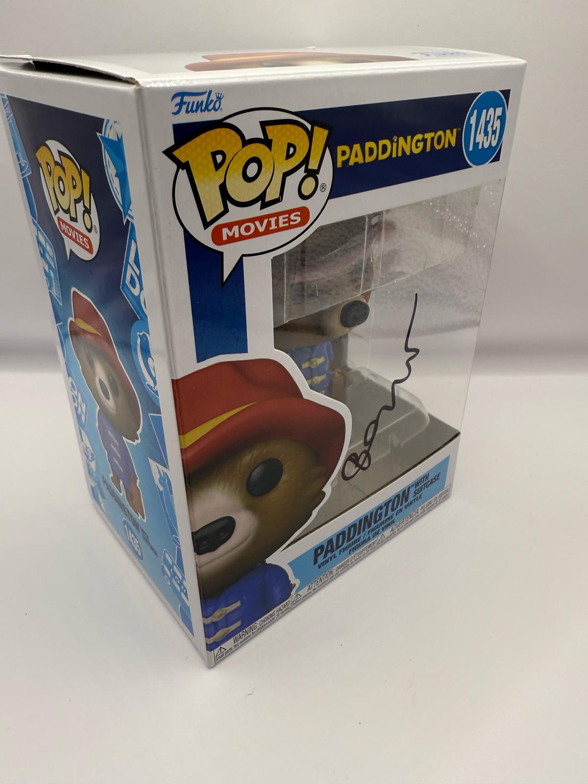 Paddington Bear: Ben Whishaw HAND Signed 'Paddington' FUNKO POP