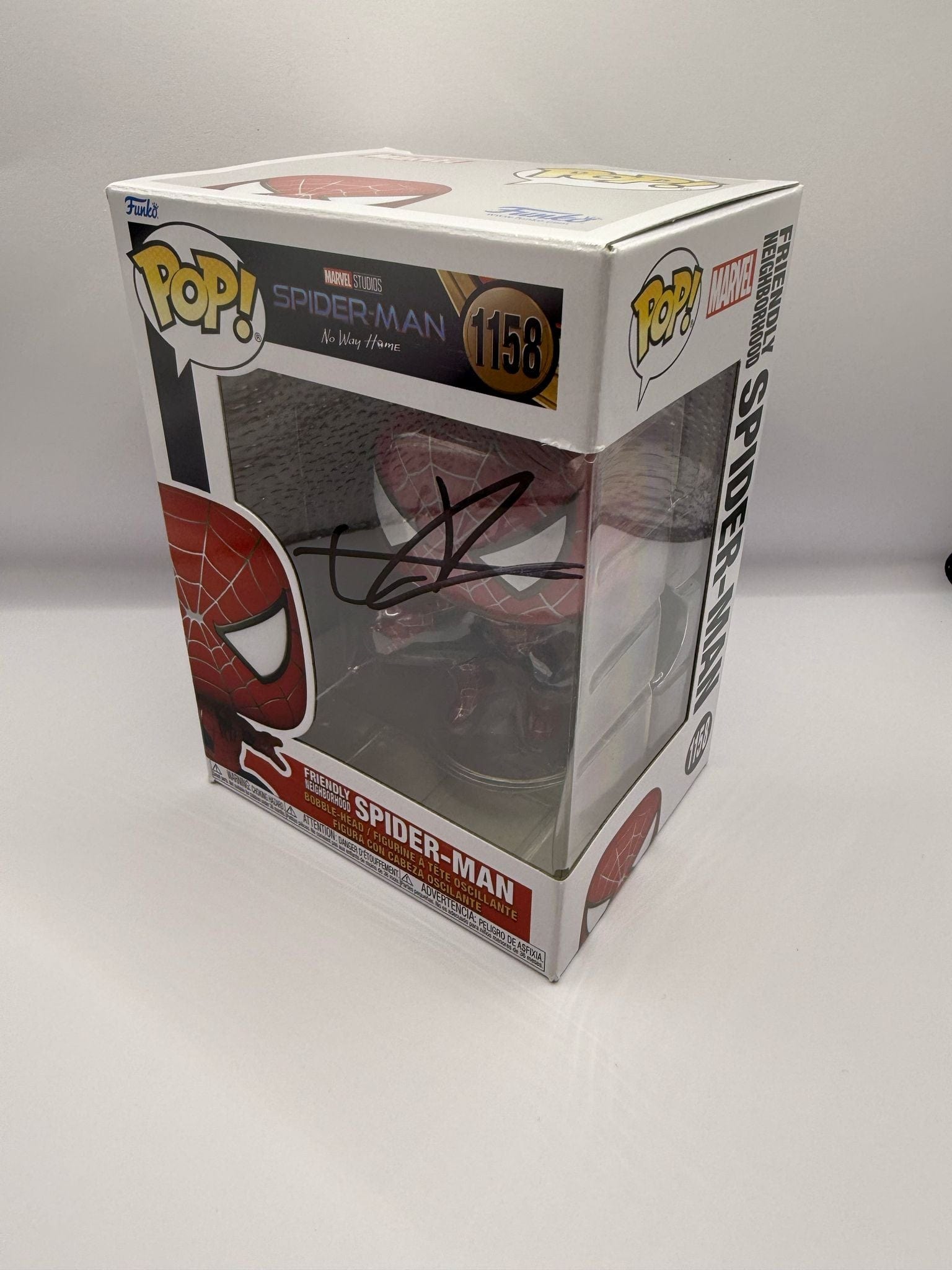 Tom Holland "SIGNED" Spider-Man Funko Pop