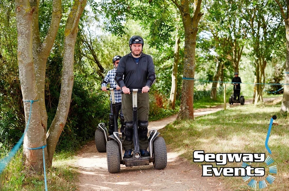 60 Minute Segway Rally experience For a Family of 4 at a choice of 14 UK Locations incl 1 in East and 1 in West Midlands weekdays and weekends