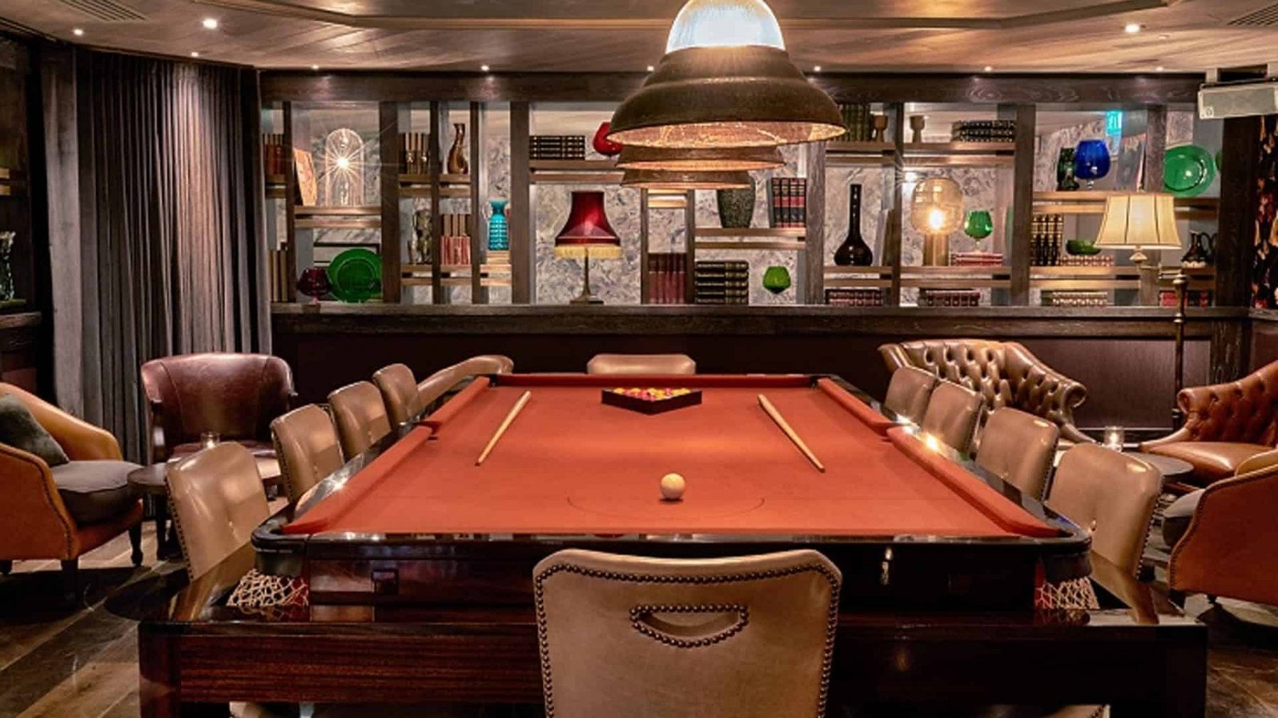 Private Dining For 12 & Billiards At 100 Wardour Street