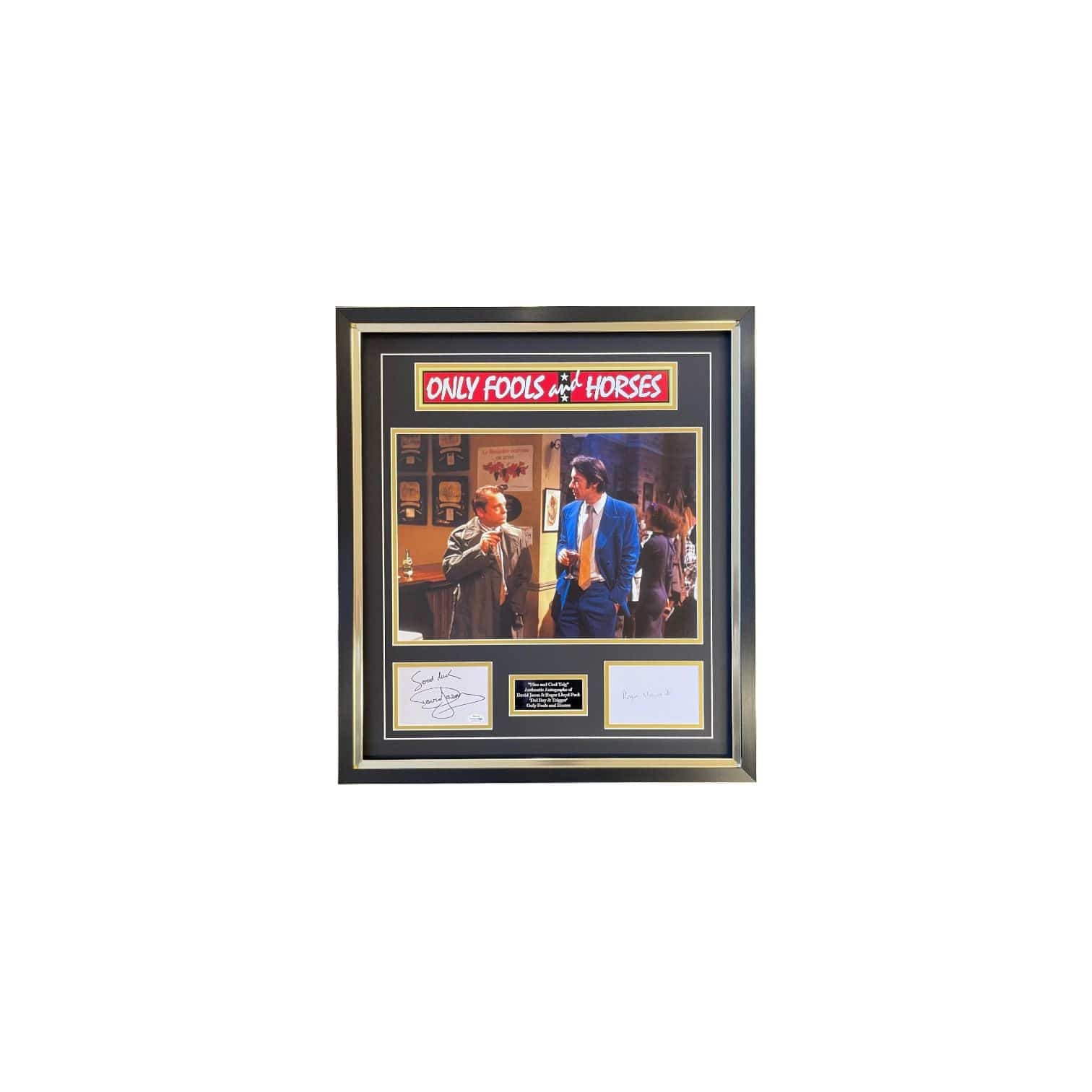 Only Fools & Horses Signed Display