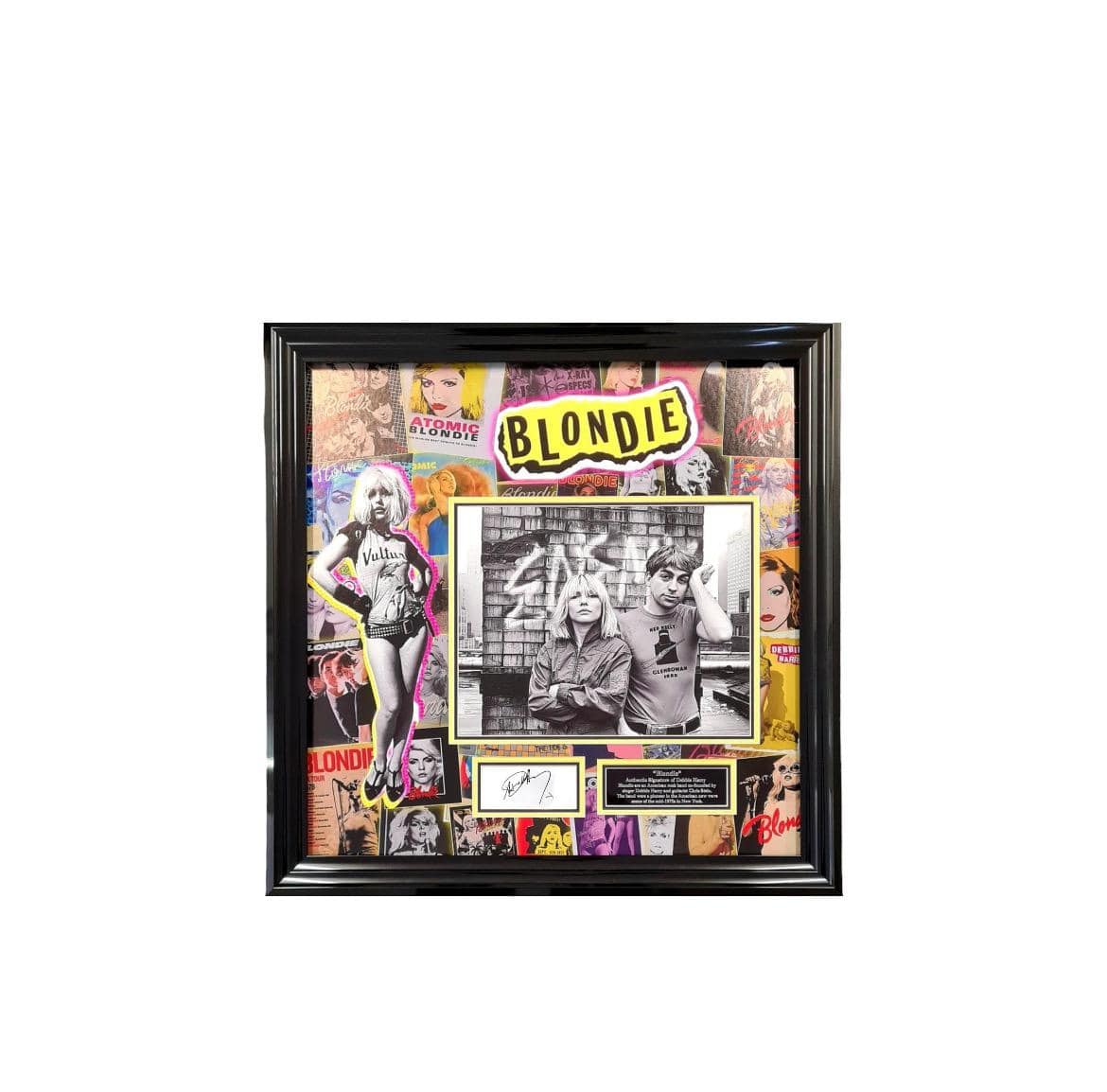 Debbie Harry Signed Display