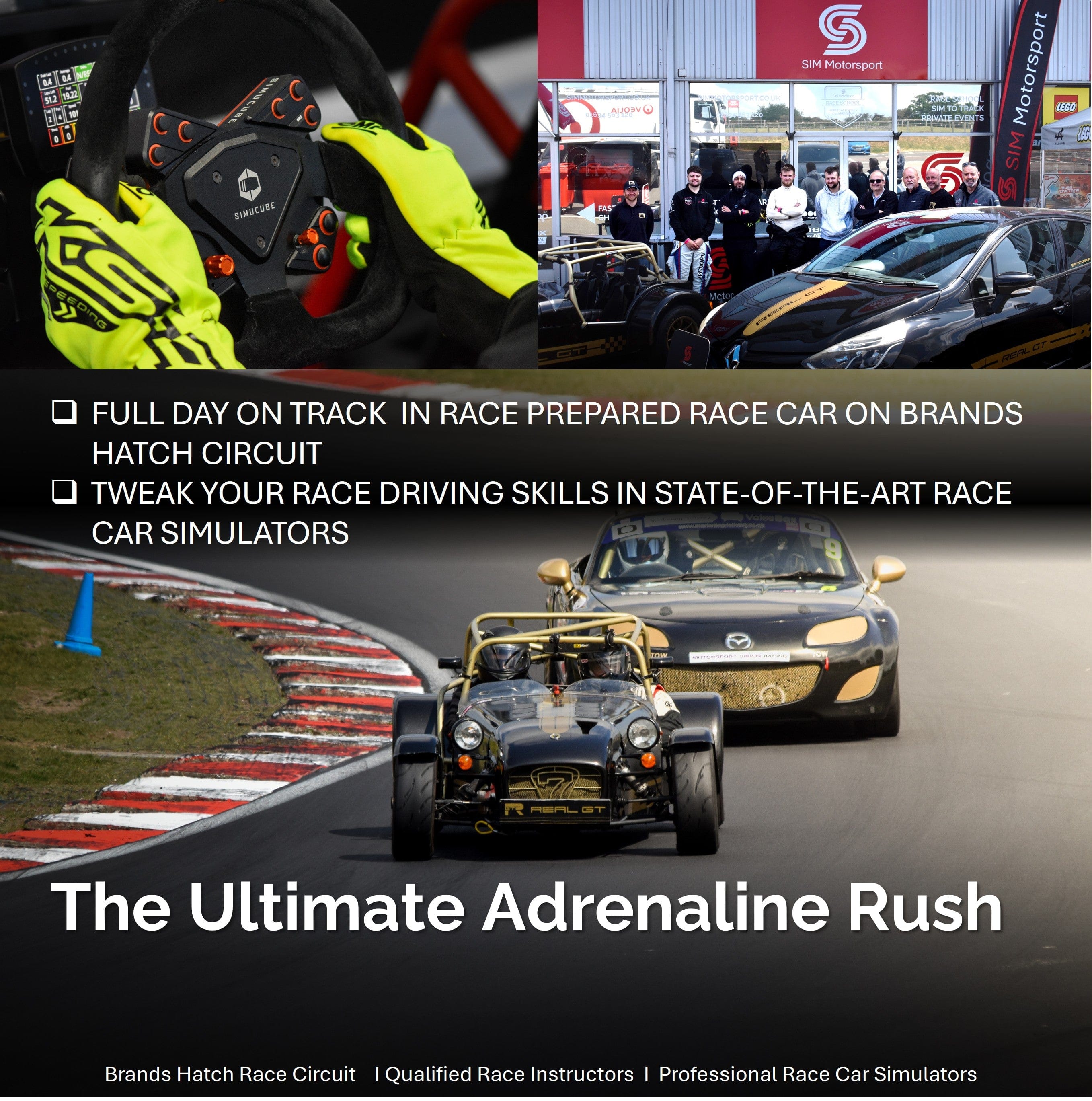 The Ultimate Adrenaline Rush: A Day in The Life Of A Racing Driver At Brands Hatch