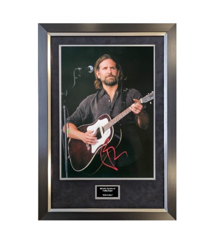 A Star Is Born Display Signed Bradley Cooper