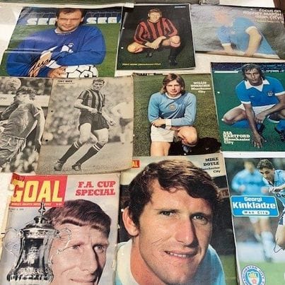 Manchester City Collection Of Images & approx. 80 Autographs