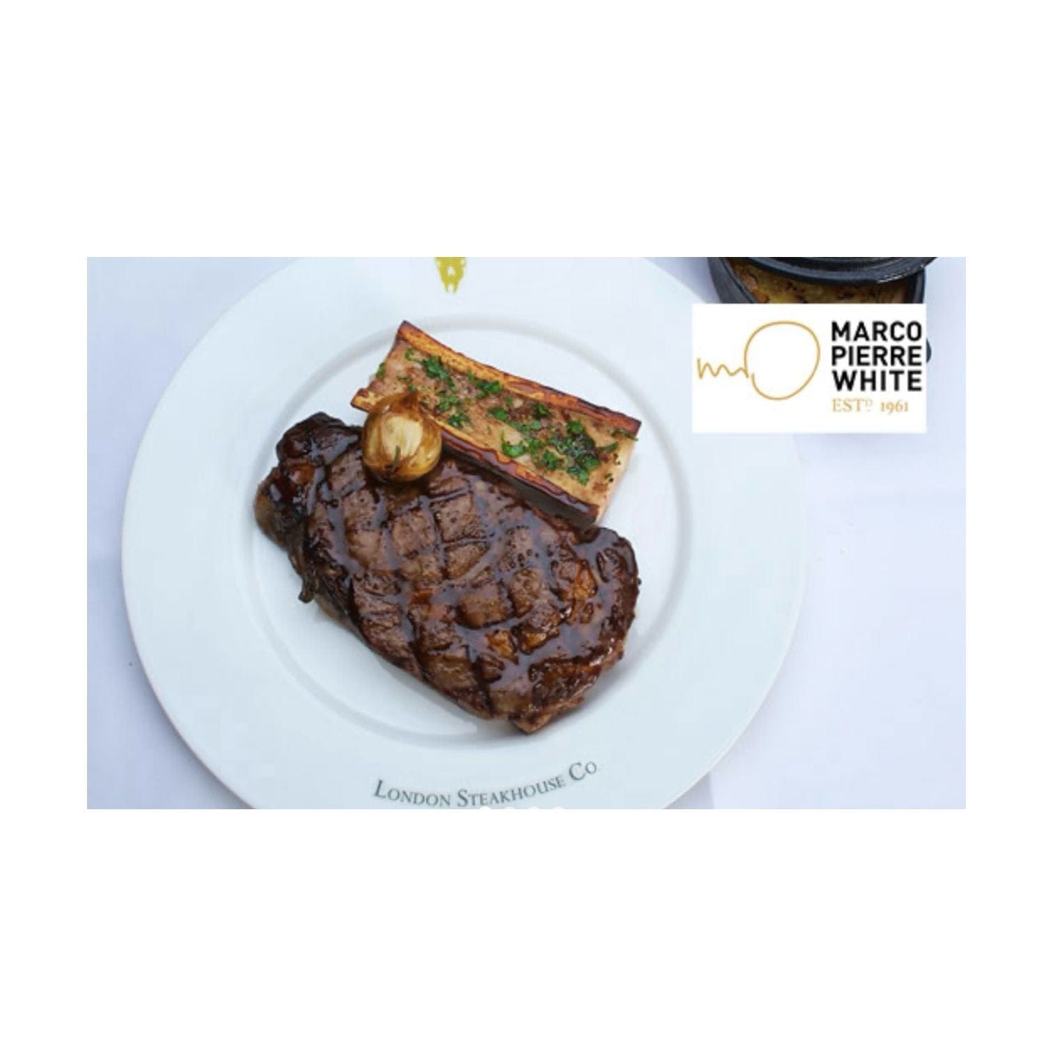 Two Course Meal for Two at Marco Pierre White London Steakhouse Co, with Cocktails