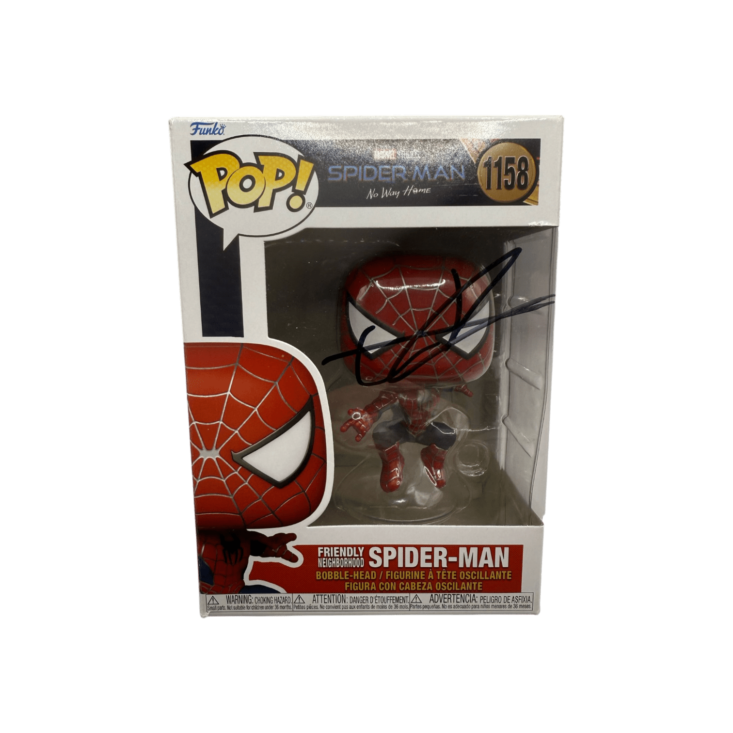 Tom Holland "SIGNED" Spider-Man Funko Pop