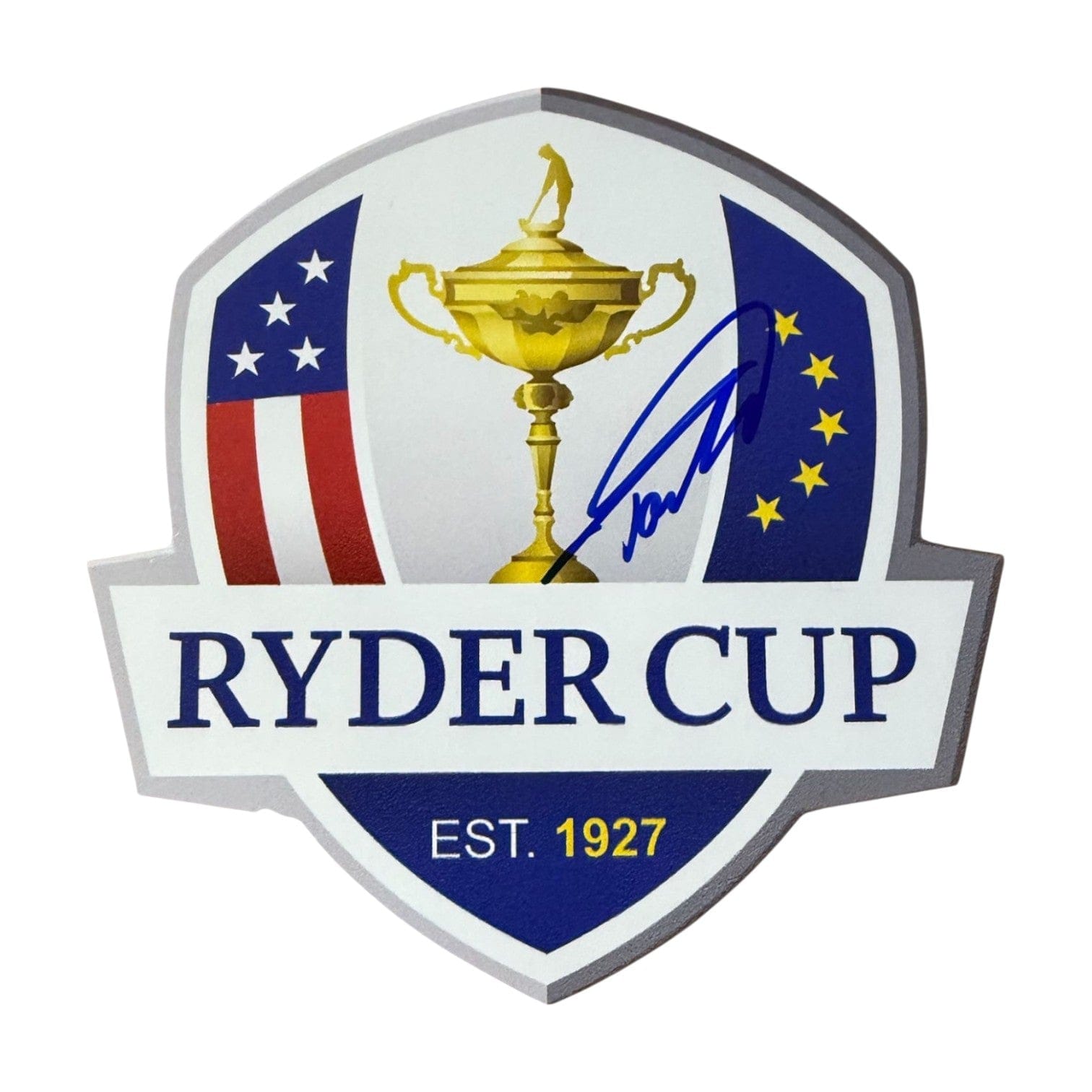 Tommy Fleetwood Signed Ryder Cup Sign