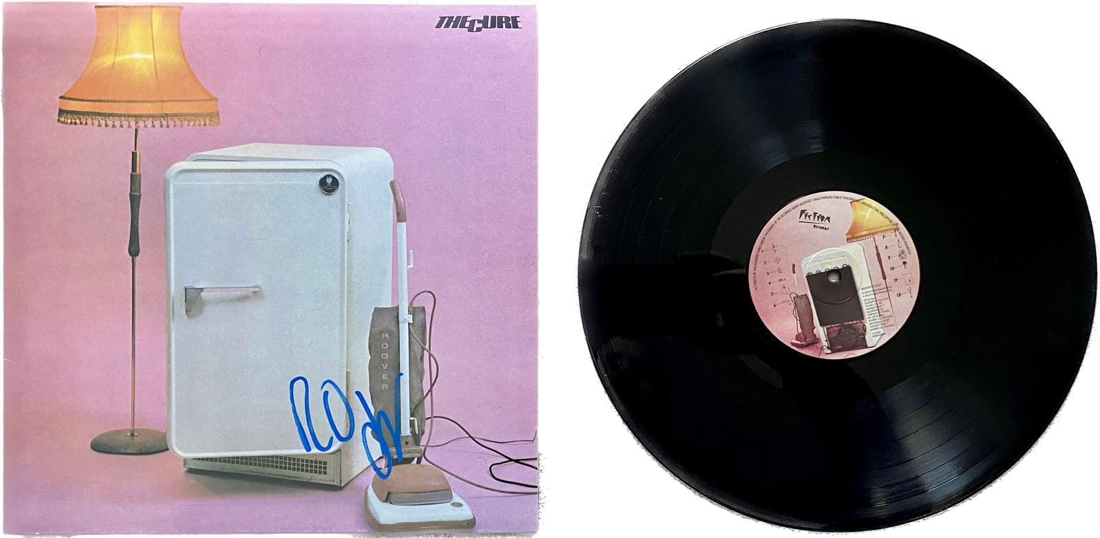 Robert Smith Signed Album Three Imaginary Boys The Cure