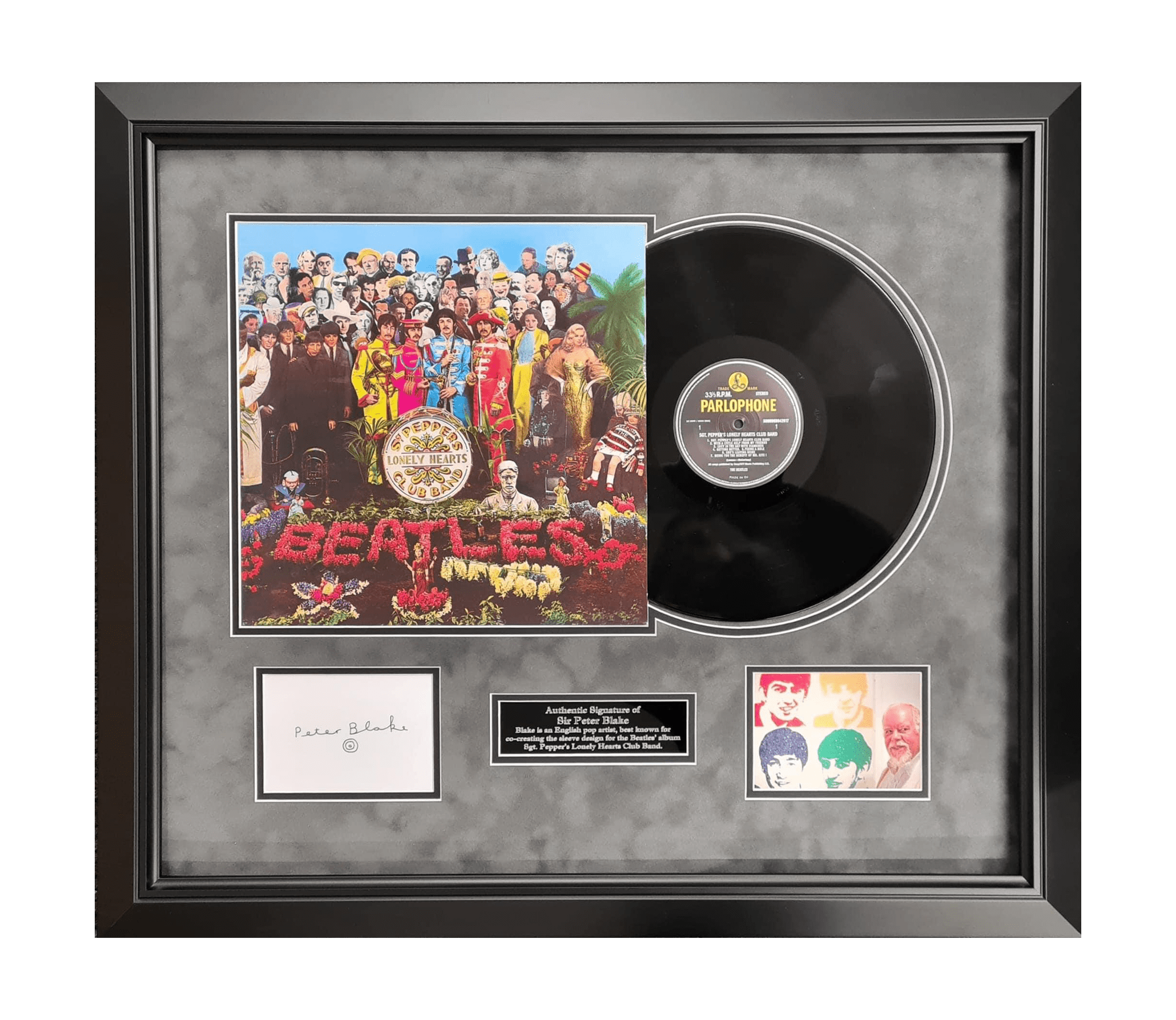 Beatles Album with Signature of Original Artist