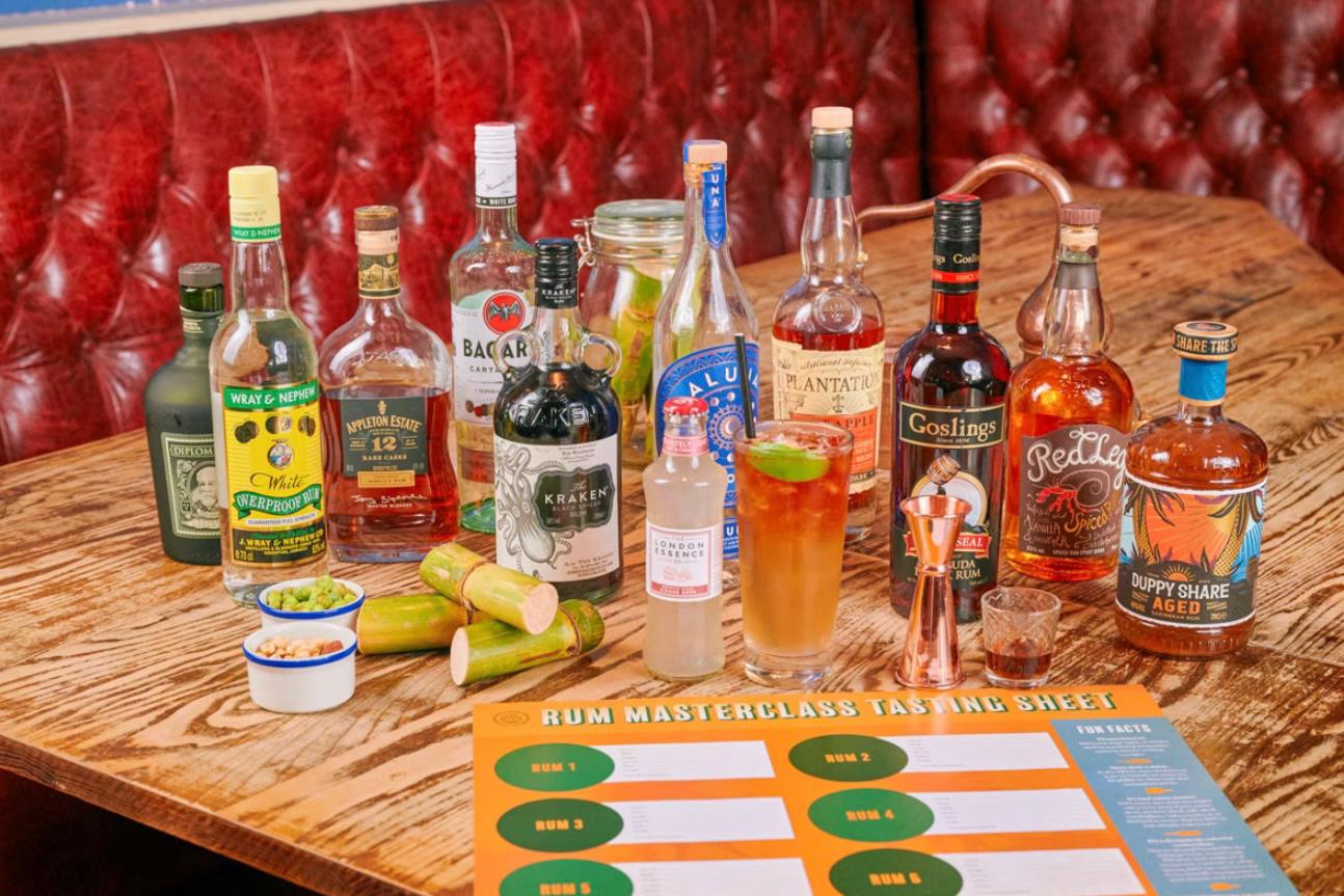 Create Your Own Premium Personalised Rum with Tastings and Cocktails for Two At Laki Kane, London