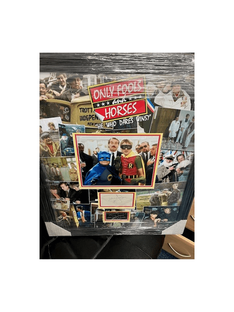 David Jason Signed "Delboy" Presentation