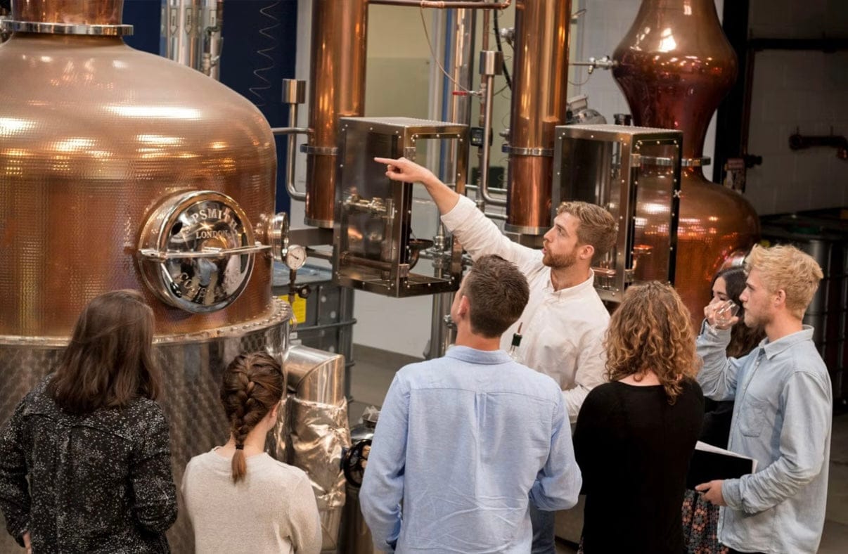 Gin Distillery Tour and Tasting for Two People in Chiswick, West London
