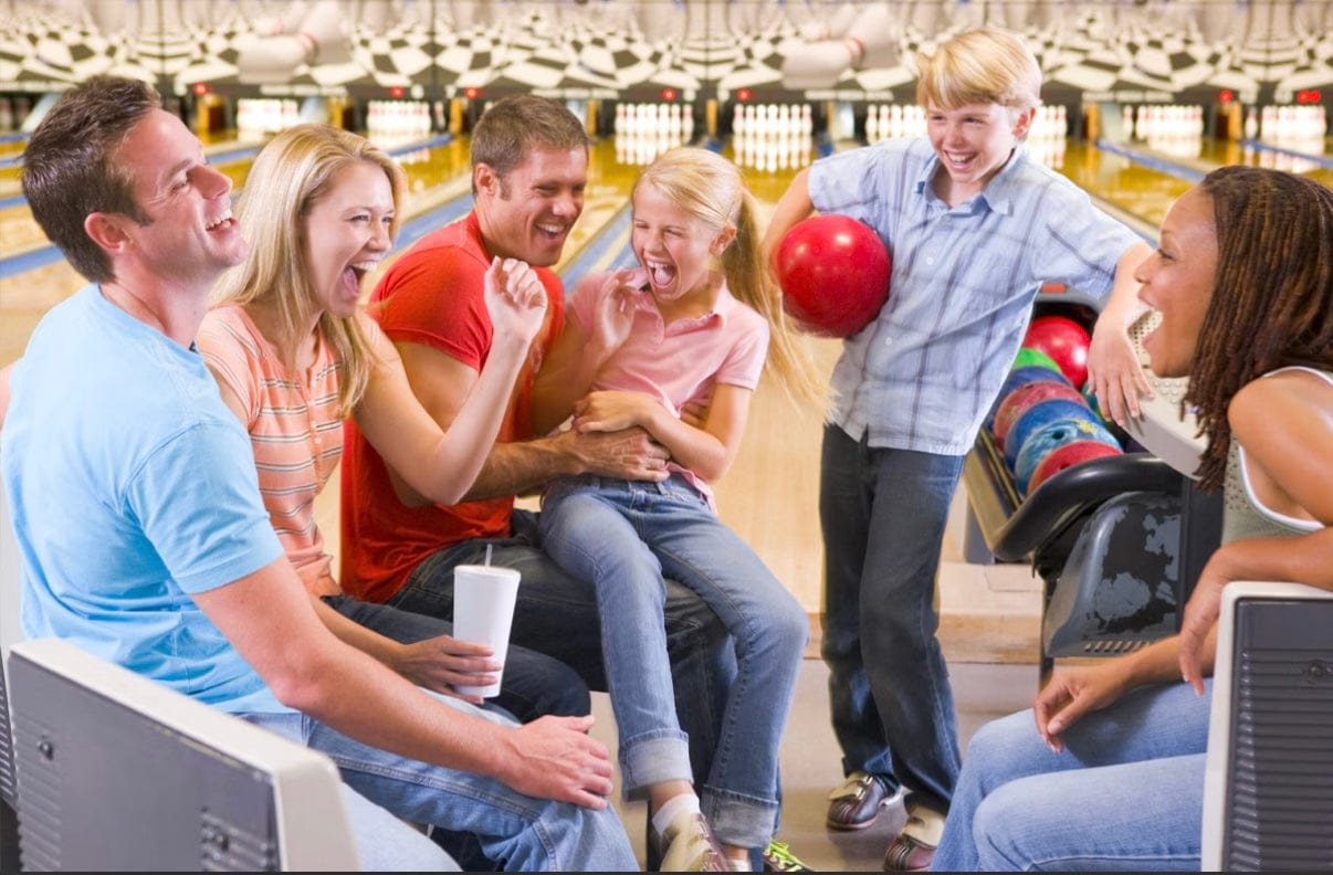 Disco Bowl Two Family Games Of Bowling With Meal & Drinks