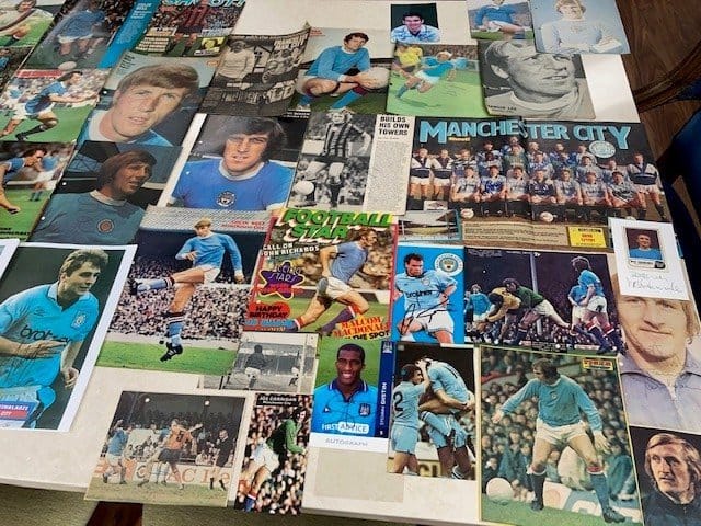 Manchester City Collection Of Images & approx. 80 Autographs
