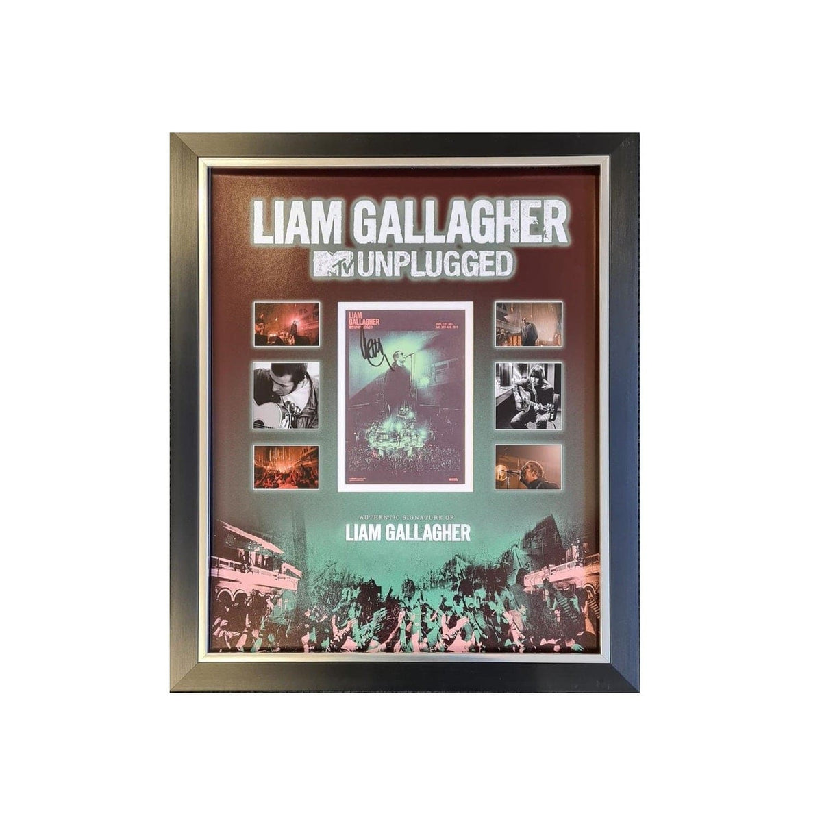 Liam Gallagher Signed Display – bid4charities