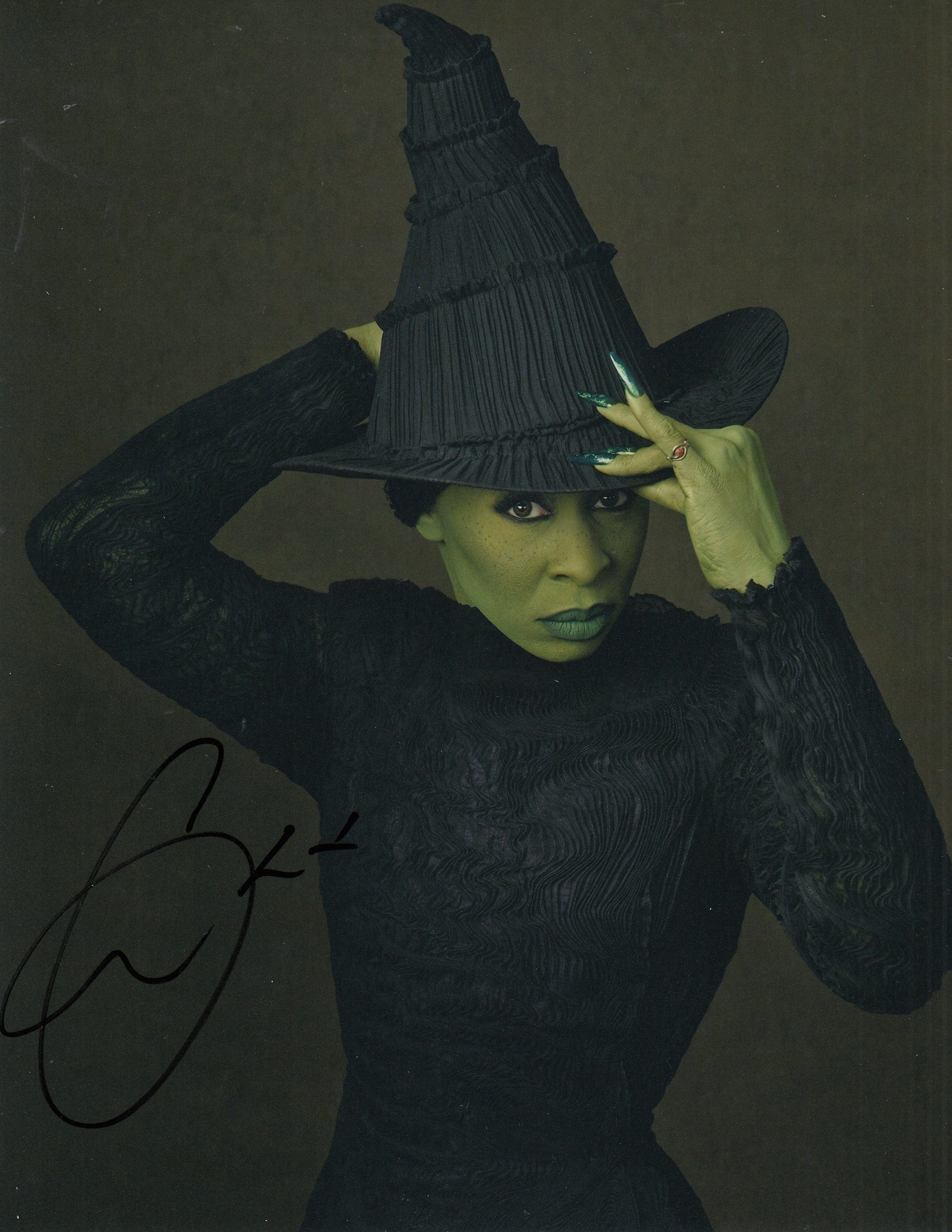 A Wicked Experience Tickets To Wicked & Dinner For Two At Clos Maggiore With A Hand Signed Cynthia Erivo “Elphaba” Photo