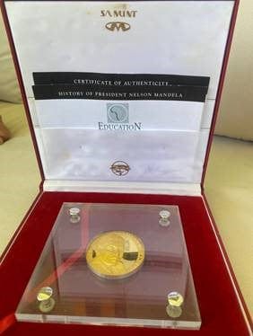 Nelson Mandela Medallion