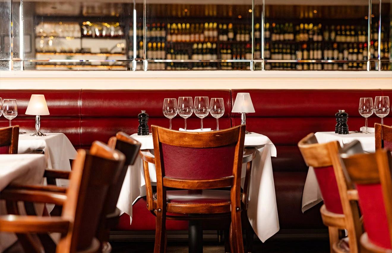 A Four Course Dining Experience with Fizz for Two at Marco Pierre White's London Steakhouse Co in Bishopsgate, London