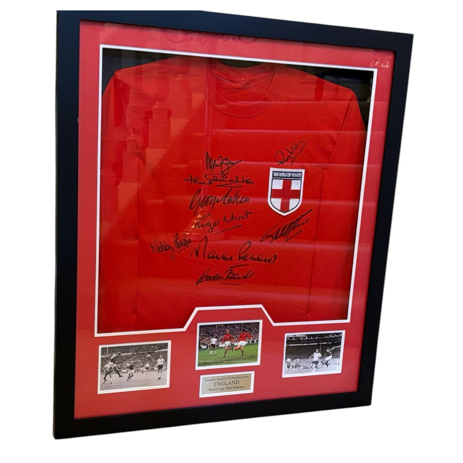 1966 "SIGNED" England Football Shirt