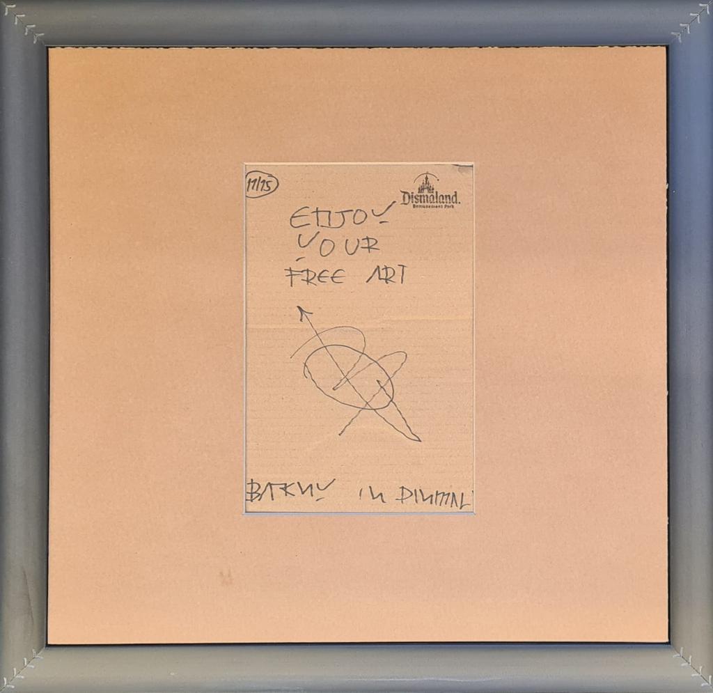 Banksy Signed Artwork