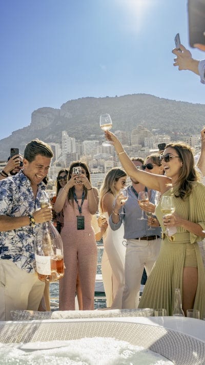 Watch Friday's F1 Practice At The Monaco GP Aboard A Superyacht For Two