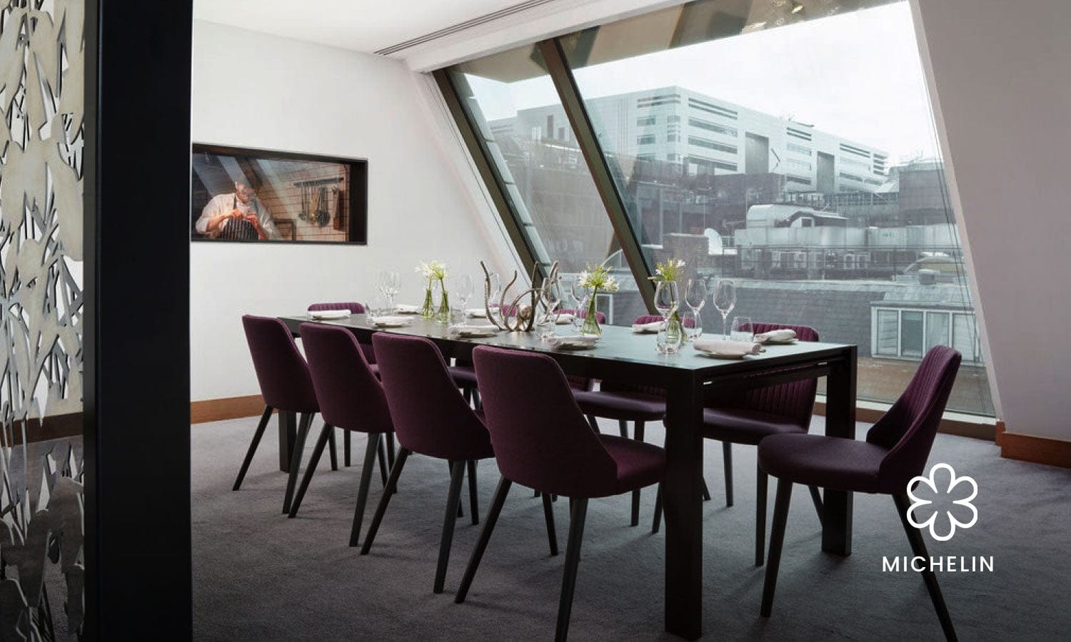 Michelin Starred Chef’s table At The Angler, Moorgate, For 8 People