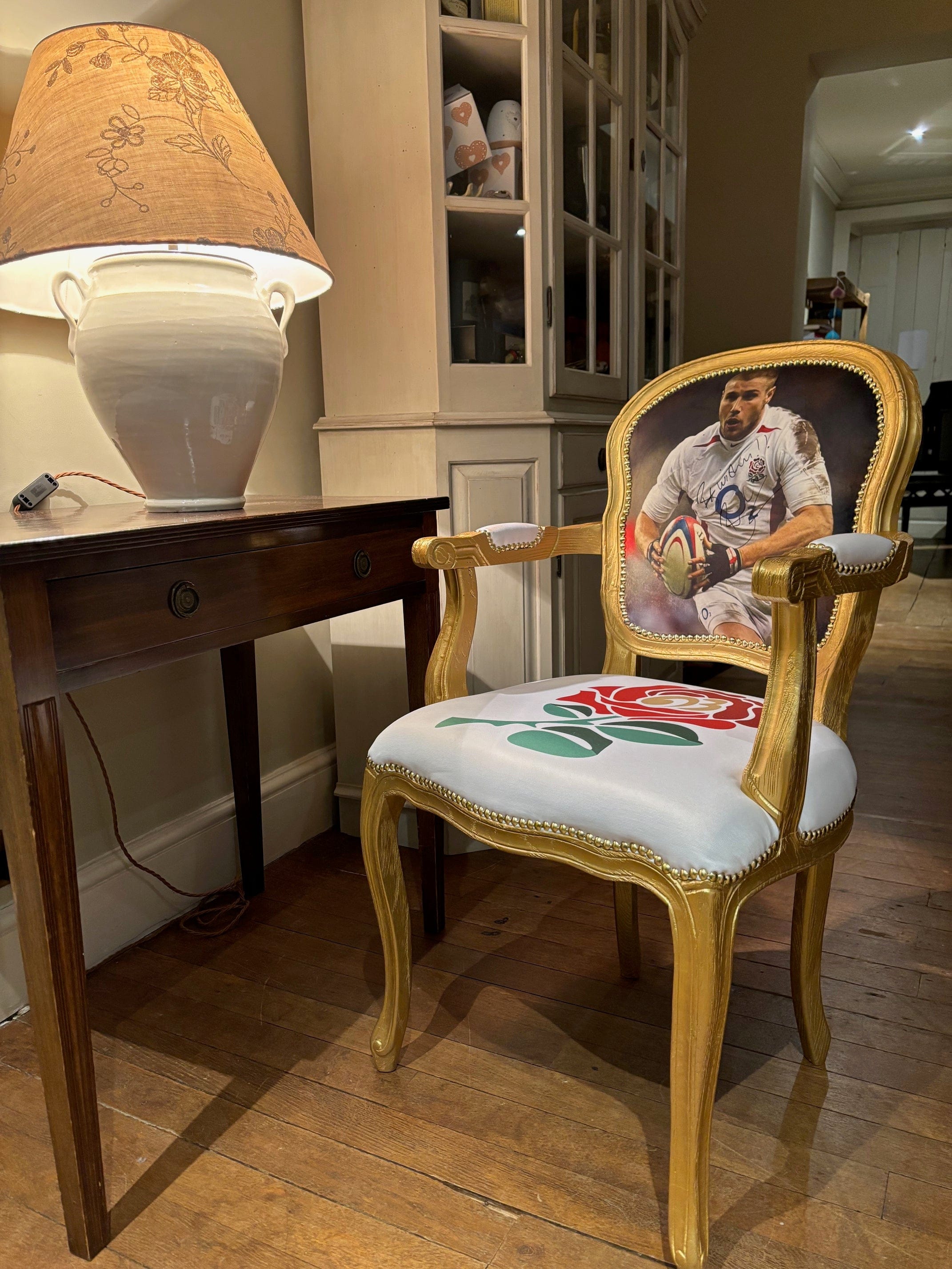 The Ultimate Bespoke Signed Ben Cohen Champions Chair
