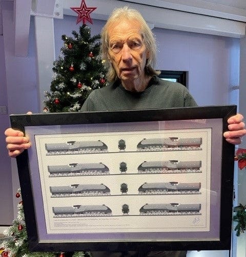 LNER Gresley Pacific Framed Print