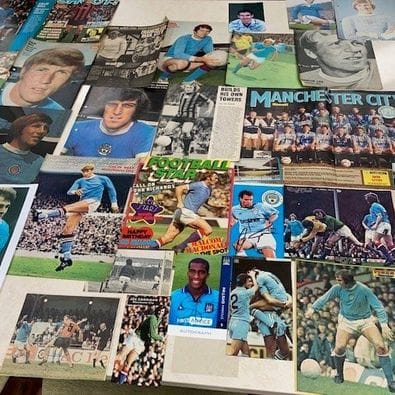 Manchester City Collection Of Images & approx. 80 Autographs