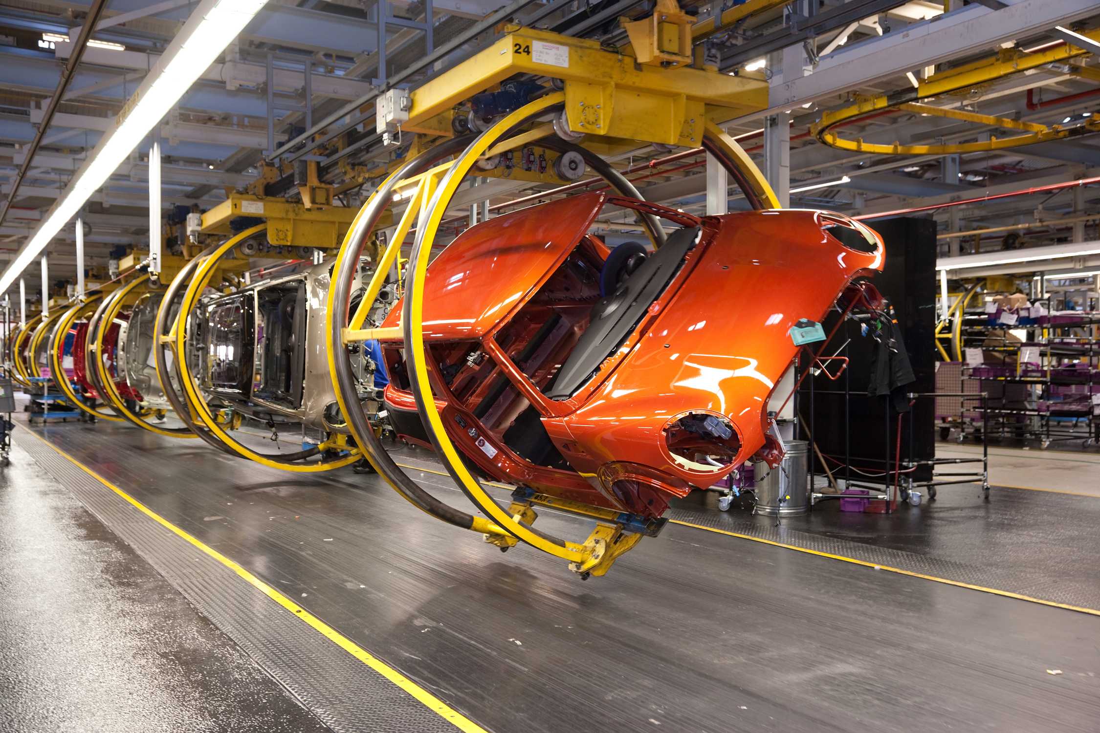 Your Own Private Tour of the MINI Car Plant Factory in Oxford for up to Eight People