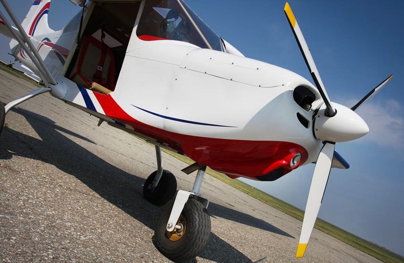 30 Minute Flying Lesson Including Taking Controls for 1 Person At either Stapleford near Epping, Essex or Derby or East Devon