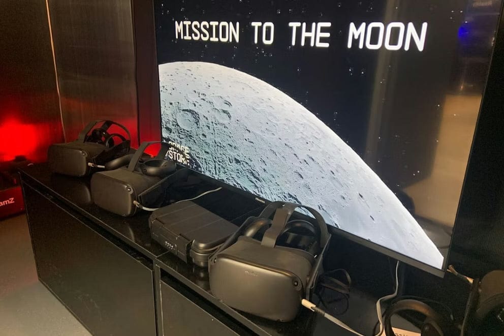Space Experience VR Escape Room For Four Plus Astronaut Experience For Two