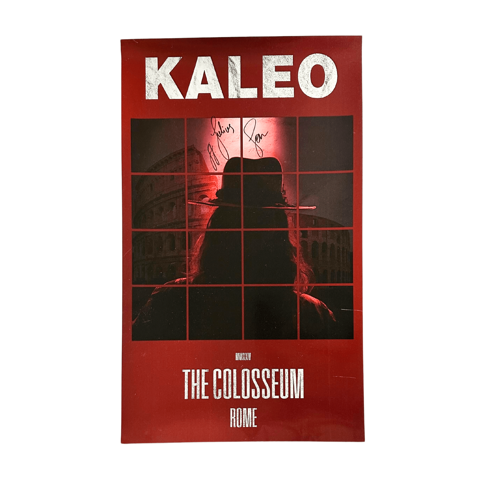 SIGNED KALEO COLOSSEUM SHOW MERCHANDISE BUNDLE 3